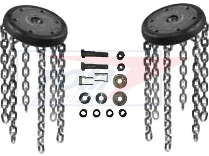 Řetězová kola nejiskřivá ONSPOT 6 sada